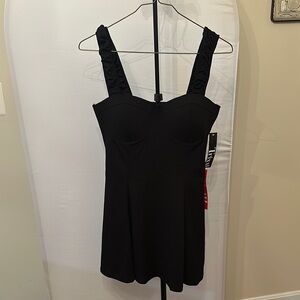 Trixxi Black Sleeveless Dress